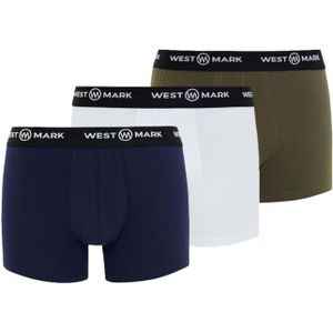 WESTMARK LONDON Boxershorts  donkerblauw / donkergroen / zwart / natuurwit