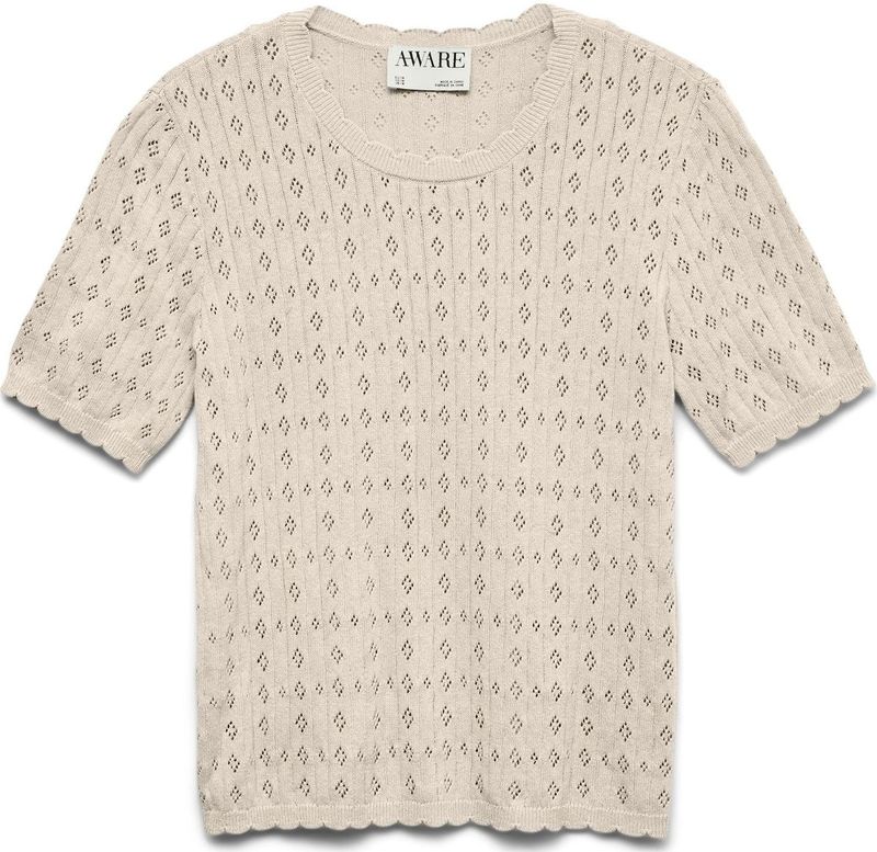 VERO MODA Trui 'AWViola'  taupe