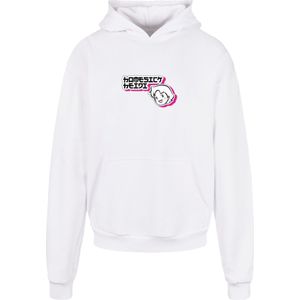 F4NT4STIC Sweatshirt 'Heidi Homesick Heroes of Childhood'  magenta / zwart / wit