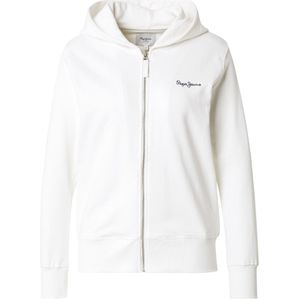 Pepe Jeans Sweatvest 'EDNY RO'  blauw / wit