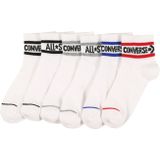 Sportsokken - Wit - 6 Paar - 97% Polyester, 3% Elastaan