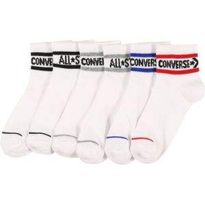 Sportsokken - Wit - 6 Paar - 97% Polyester, 3% Elastaan