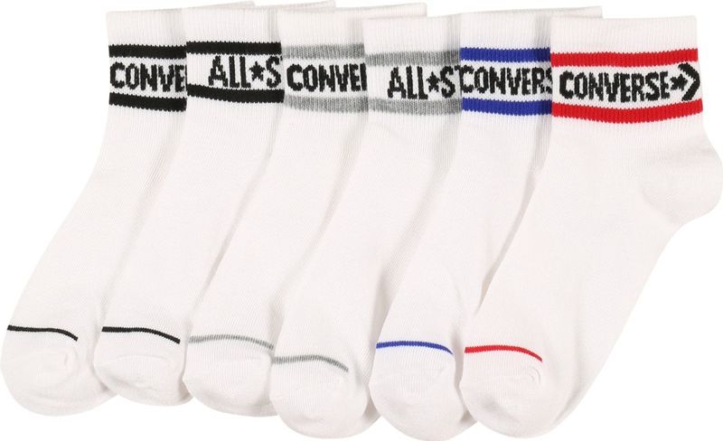 Sportsokken - Wit - 6 Paar - 97% Polyester, 3% Elastaan