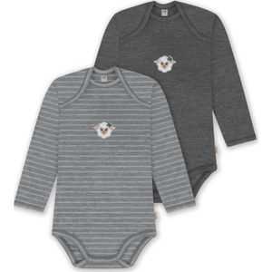 normani Rompertje/body 'Auckland'  grijs / gemengde kleuren