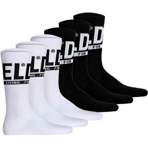 DIESEL Sokken  zwart / wit