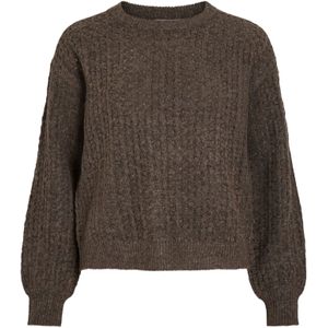 VILA Trui 'VIRyleigh'  bruin
