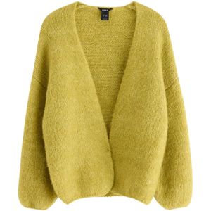 Lindex Gebreid vest 'Vanessa'  olijfgroen