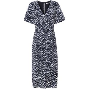 TATUUM - Jurk - Navy - Wikkel Design - 7/8 Lengte - Normale Pasvorm