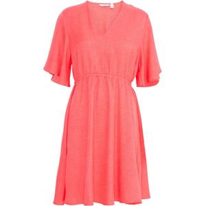 b.young Jurk 'Gaiya'  pastelrood