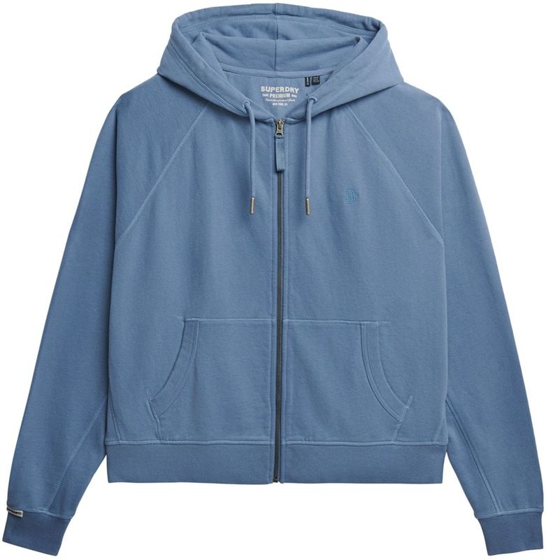 Superdry Sweatvest  duifblauw