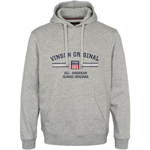 VINSON Trui 'Mortimer'  grijs gemêleerd