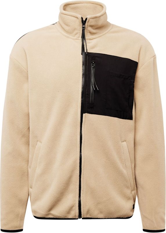 Sweatjack met opstaande kraag