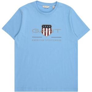 GANT Shirt  marine / azuur / grijs / wit
