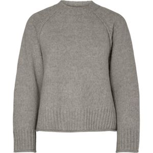 PIECES Trui 'PCJIMMA'  grijs