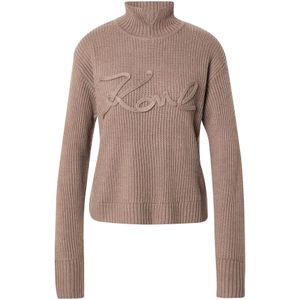 Karl Lagerfeld Trui  donkerbeige