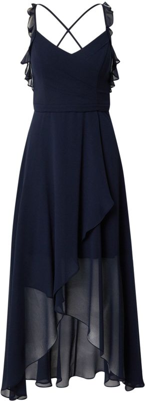 Cocktailjurk met hartvormige hals