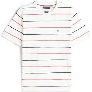 TOMMY HILFIGER Shirt 'ESS SEASONAL'  marine / rood / wit
