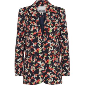 ICHI Blazers  donkerblauw / lichtgrijs / groen / rood