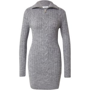 ABOUT YOU Gebreide jurk 'Monique'  grijs