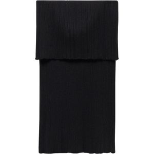 MANGO Gebreide top  zwart