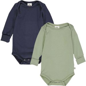 Müsli by GREEN COTTON - Rompertje - Navy - 2 Pack