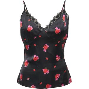 Onl30 - Cami Top - Mouwloos - Kanten Detail - Regular Fit