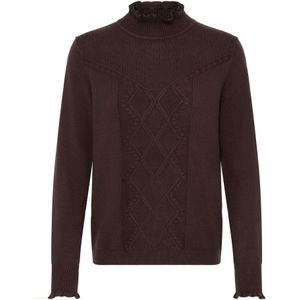 Oxmo Trui 'POXBMMNERA'  bruin