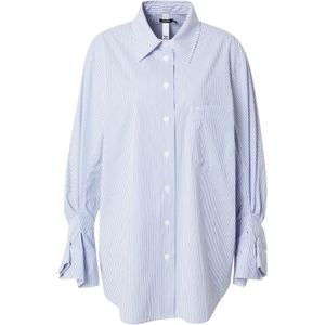 JOOP! - Benice - Blouse - Enziaan / Wit - Lange Mouw