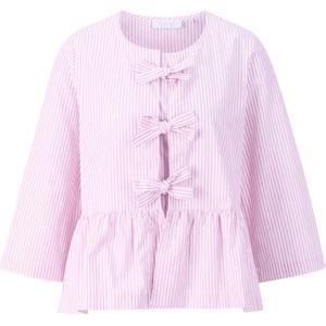 Rich & Royal Blouse  lichtroze / wit