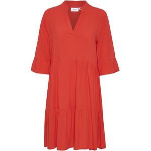 SAINT TROPEZ Jurk 'Eda'  neonrood