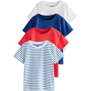 Next Shirt  blauw / donkerblauw / rood / wit