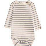Lil'Atelier Rompertje/body 'NBMLIMIA'  grijs / lichtgrijs