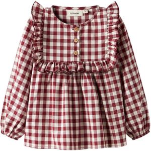 Lil'Atelier Shirt  rood / wit