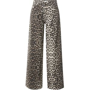 hzl the label Jeans  beige / donkerbeige / zwart