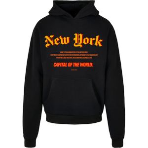 F4NT4STIC Sweatshirt 'New York COTW'  oranje / rood / zwart