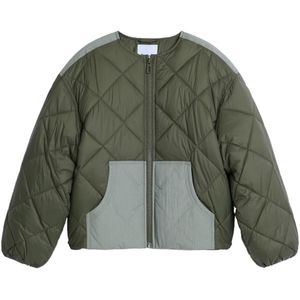 Desigual - Gewatteerde Nylon Jas - Multicolor - Met Grote Zijzakken