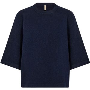 Soyaconcept Trui ' ORLEAN '  blauw gemêleerd