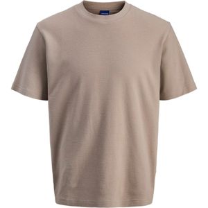 JACK & JONES Shirt 'JORSUMMER'  brokaat / lichtbruin