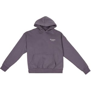 Dropsize Sweatshirt  donkergrijs / poederroze / wit