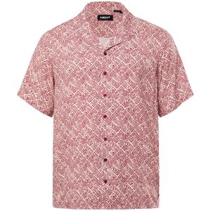 Men Plus Overhemd  lichtbeige / koper