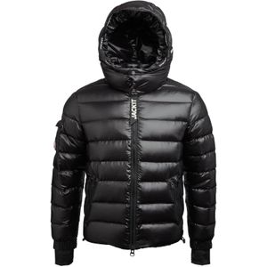 JACK1T Winterjas 'Squadra'  zwart