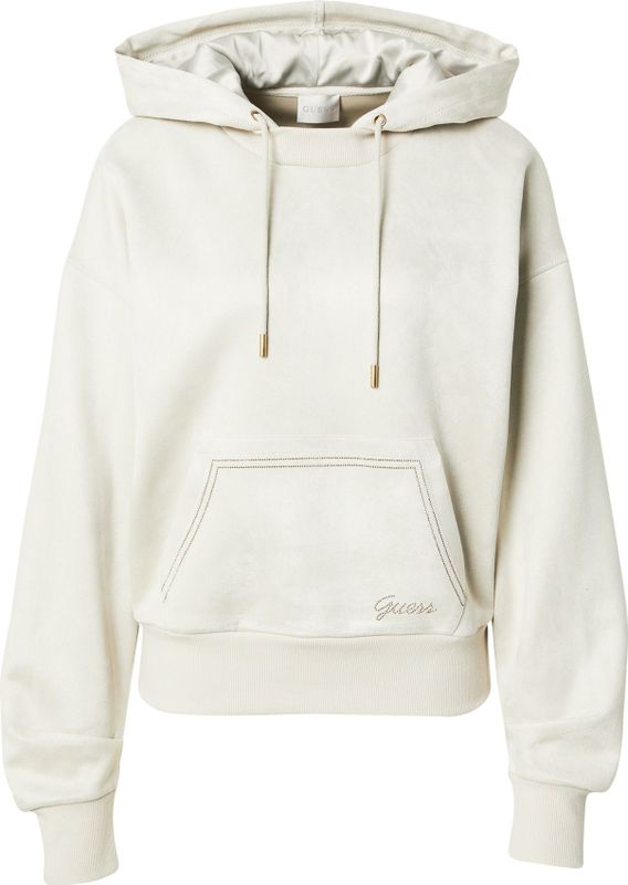 GUESS - SCUBA - Sweatshirt - Crème - Capuchon met Trekkoord