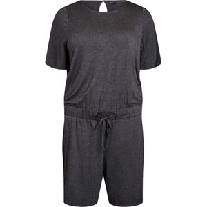 Zizzi Jumpsuit  donkergrijs