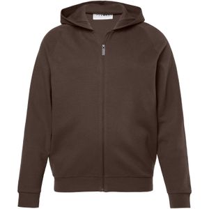 JP1880 Sweatvest  donkerbruin