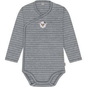 normani Rompertje/body 'Kaitaia'  beige / grijs / wit