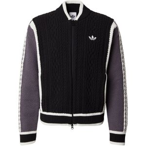 ADIDAS ORIGINALS Gebreid vest  lila / zwart / wit