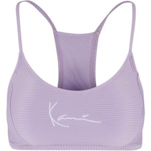 Karl Kani BH  lila / wit