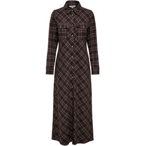 Onlwren - Lange Jurk - Regular Fit - Overhemdkraag - Lange Mouwen