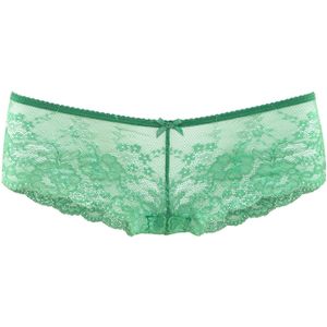 Hipster - Nauwsluitend - Zwart - Katoen - Strik