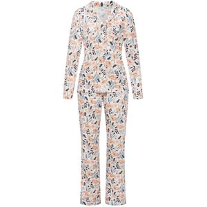 VIVANCE Pyjama  lichtblauw / lichtoranje / zwart / wit